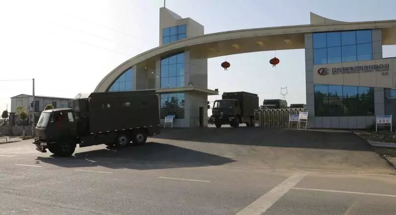 程力集团第二批一体化智能控制压缩垃圾清运车整装待发