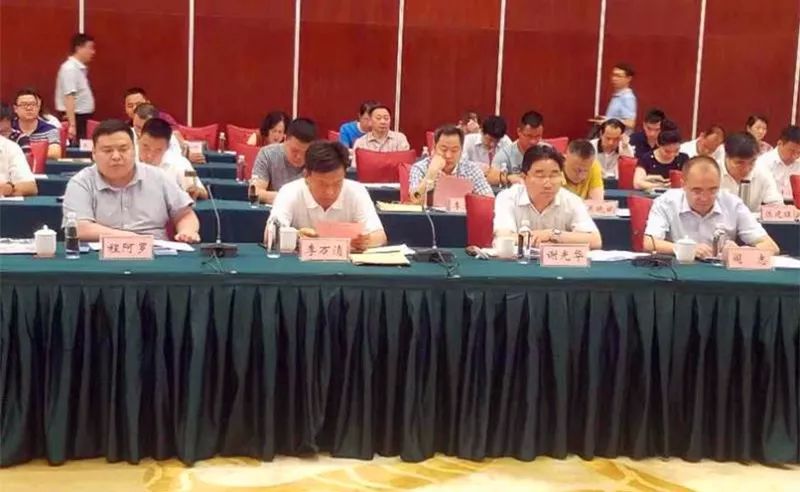 省**召开“长江大保护，民企在行动座谈会” 程力公司董事长程阿罗作典型发言