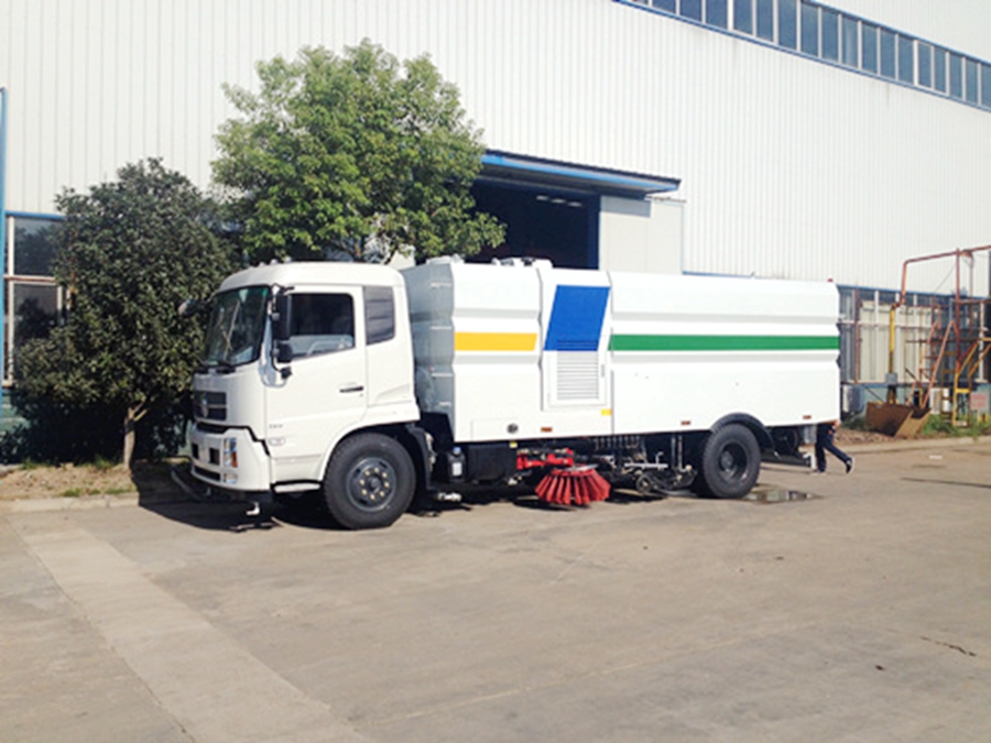 真空吸尘车可以带道路冲洗功能吗