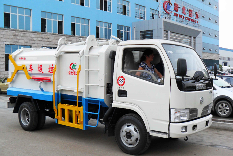 水平垃圾压缩站处理垃圾工艺流程