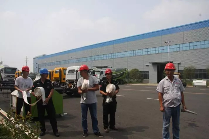 程力重工开展消防实 演习-预防火灾、消除安全隐患