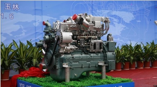 中国**台满足欧四排放标准车用柴油发动机由玉柴成功研发