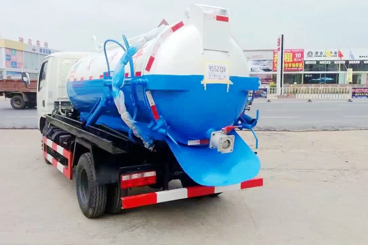 吸污车如何排出污水及污泥?