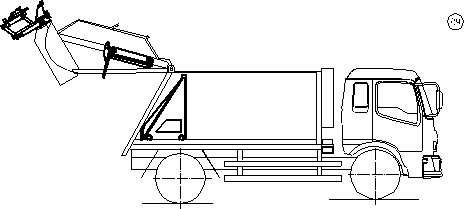 后装压缩垃圾车卸除垃圾操作使用三大步骤