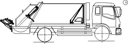 后装压缩垃圾车卸除垃圾操作使用三大步骤
