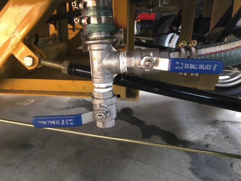 洗扫车冬天注意防冻 尤其是高压泵