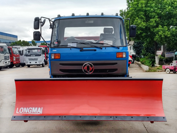 三管齐下 冬季路面除雪就用这款多功能融雪撒布清雪车