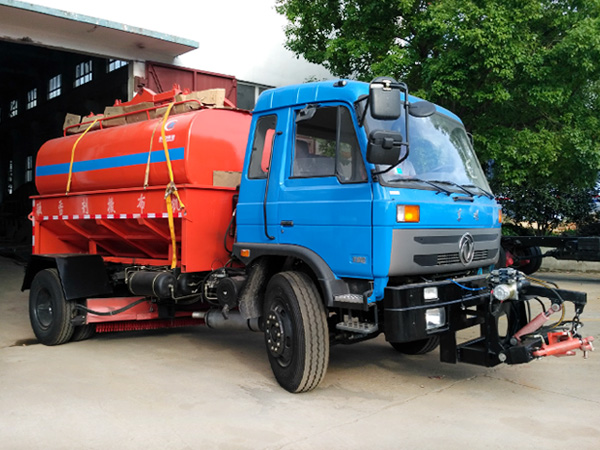 三管齐下 冬季路面除雪就用这款多功能融雪撒布清雪车