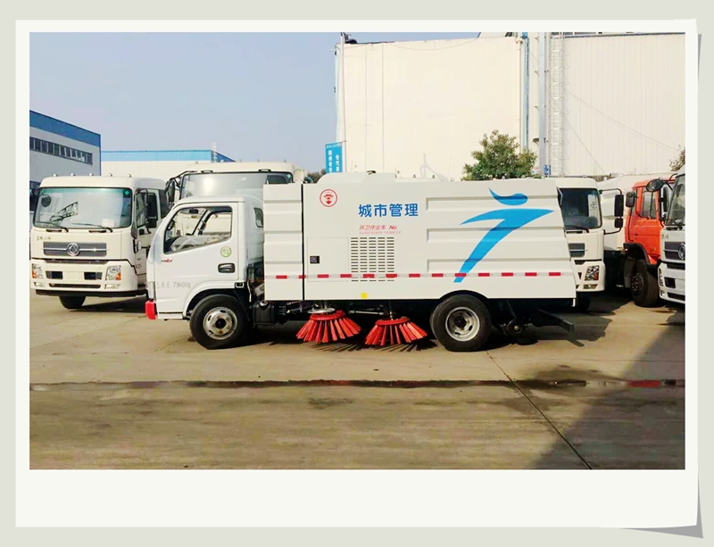 水泥搅拌站扫路车