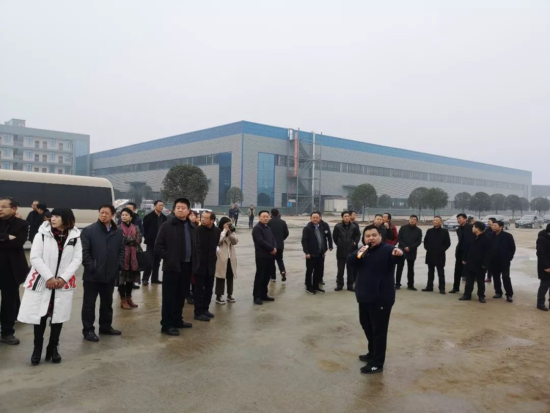 随州市**、市人大代表团莅临程力集团商用车产业园视察二期工程