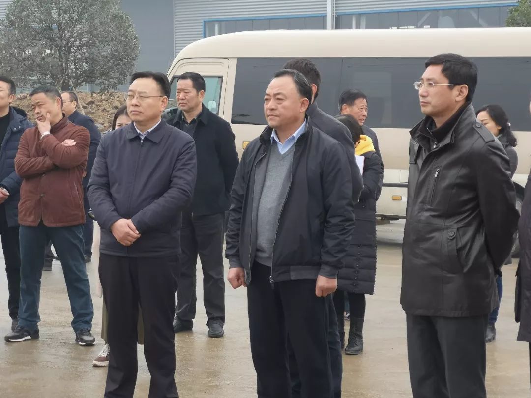 随州市**、市人大代表团莅临程力集团商用车产业园视察二期工程