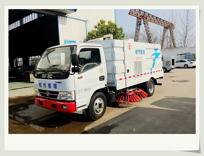 水泥厂区水泥灰专用扫地车