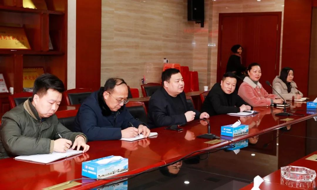 东风股份有限公司总经理陈彬莅临程力集团新春慰问暨增强 略合作