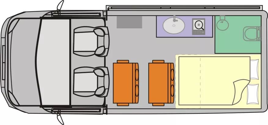 程力房车----大通V80长轴高顶旅居版，精工打造网红爆款商务旅居房车