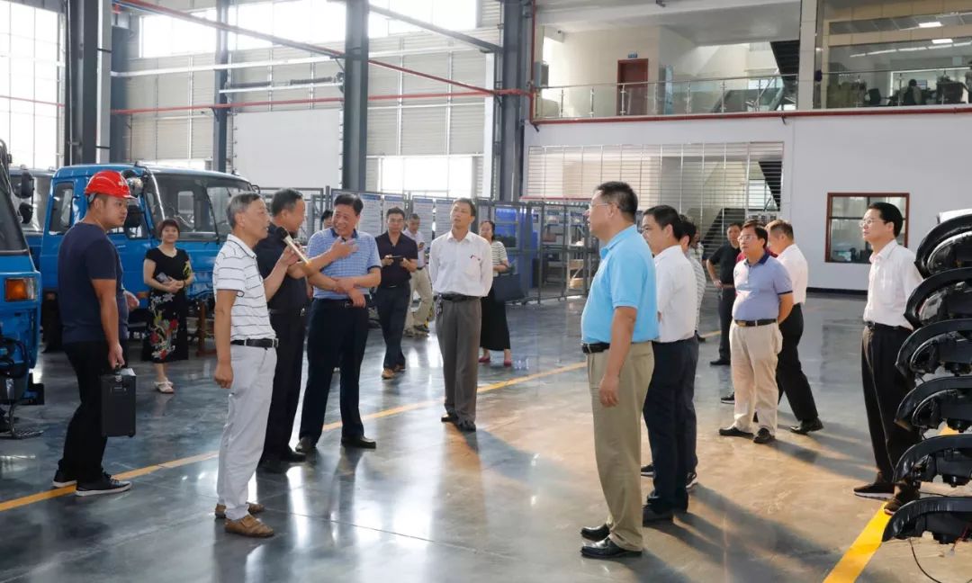 广东省茂名市政协团参观程力商用车工业园