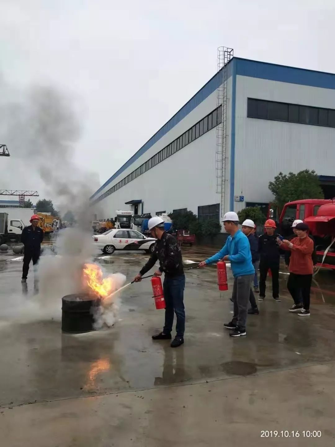 程力集团开展冬季消防环保应急演练活动