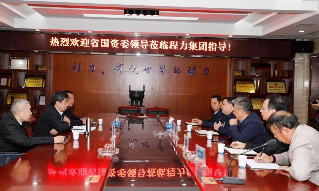 湖北省国资**党****、主任傅立民带领工商联民企重点扶持联络组赴程力汽车集团视察指导工作