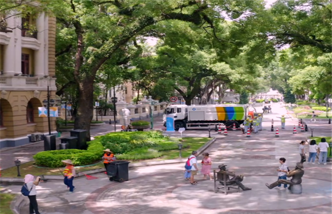 程力与广州排水公司达成新型清淤车清洗车 略合作项目，助力粤港澳大湾区环境建设